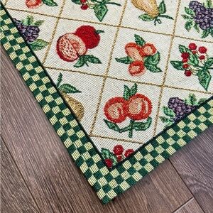 Fruit Pattern Tapestry Runner